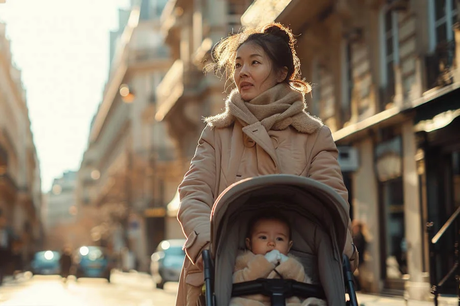 oxford fabric baby stroller